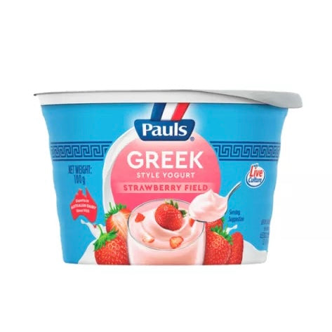 PUAL’S 希臘式乳酪草莓味 (平均$7/杯)